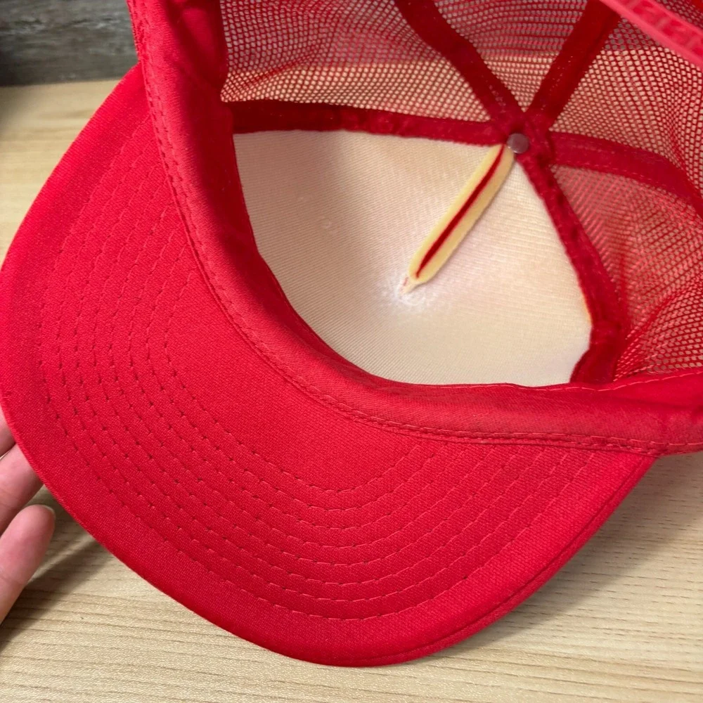 Jorns Hat Cap Snapback Red Trucker Kewaunee‎ Sturgeon Bay Wisconsin